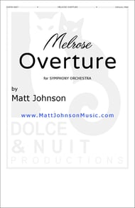 Melrose Overture  Orchestra Scores/Parts sheet music cover Thumbnail